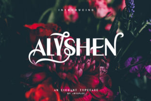 Alyshen Font: Elevate Your Brand with Feminine Elegance