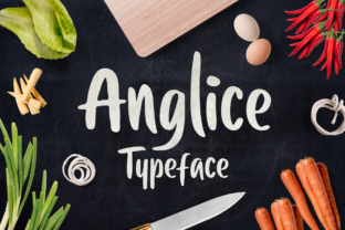 Anglice Font: A Whimsical Yet Elegant Typeface for Craft Creations