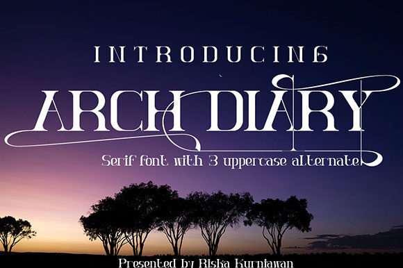 Arch Diary Typeface: A Designer’s Journey Through a Branding Project