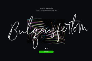 Bulqeusfertom: A Confident Script Font for Marketers and Designers