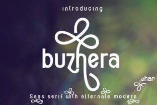 Buzhera: A Modern Sans Serif Font for Editorial Design