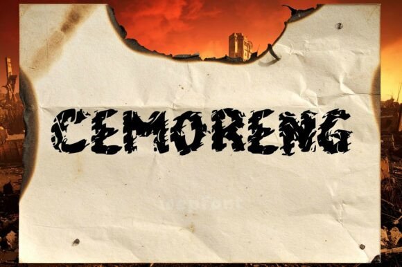 Cemoreng Font: A Decorative Typeface for a Strong Brand Identity