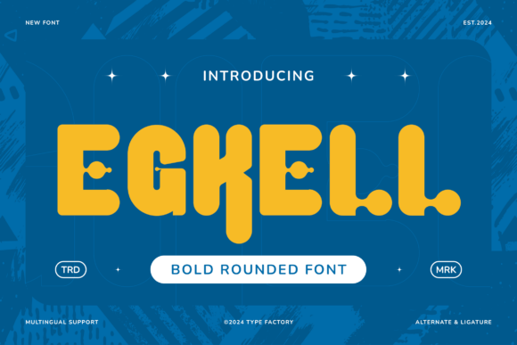 Egkell: A Display Font That Brings Warmth to Digital Design