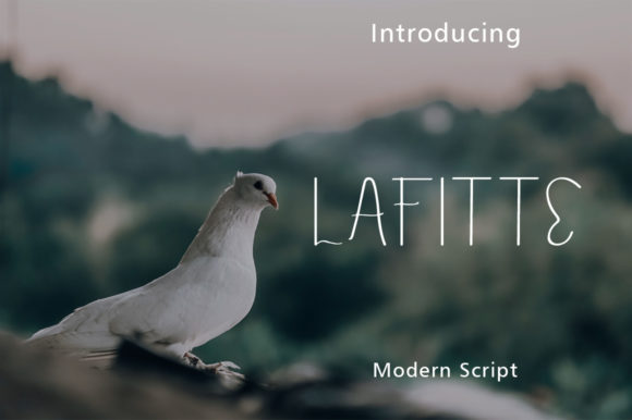 Elevate Your Editorial Design with the Lafitte Handwritten Font