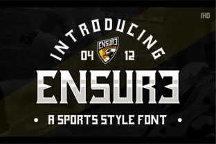 Ensure Font: A Beautiful Blackletter Typeface for Digital Design