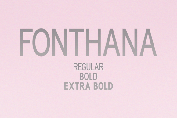 Fonthana Font: A Modern Typeface for Campaign Designers