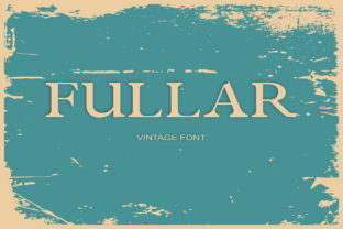 Fullar: A Versatile Serif Font for Authentic Design Projects