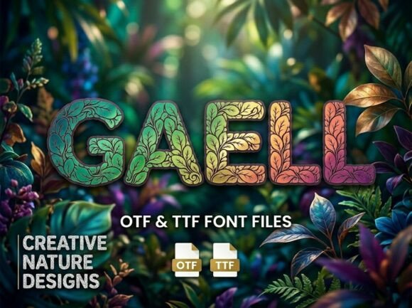 Gaell: A Decorative Typeface with Personality