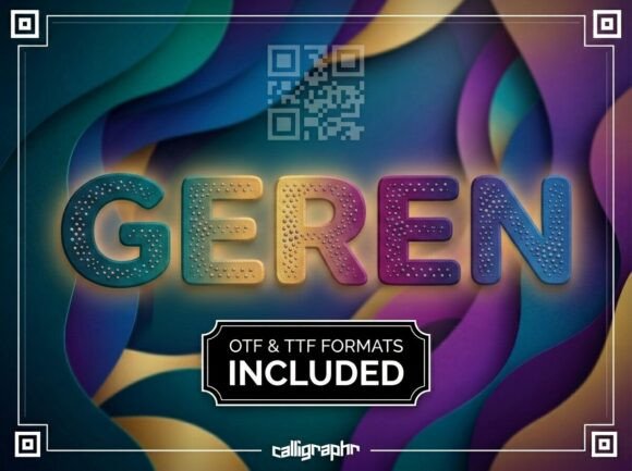 Geren Typeface: A Bold Choice for Brand-Forward Web Design