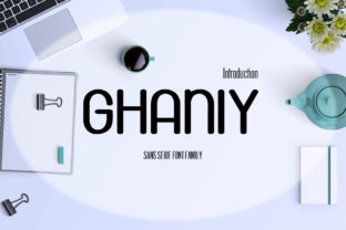 Ghaniy Font: A Modern Sans Serif for Editorial Elegance