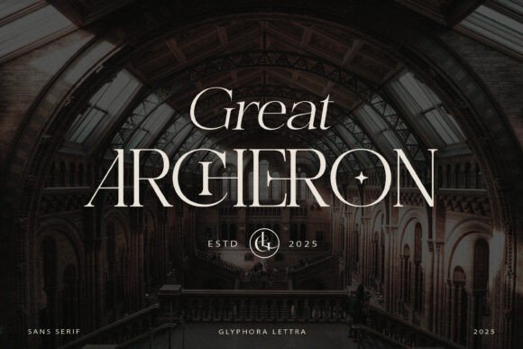 Great Archeon: A Serif Typeface That Elevates Handmade Creations