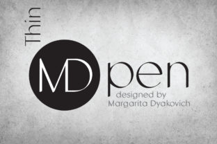 MD Pen Thin: A Refined Sans Serif Typeface for Editorial Elegance