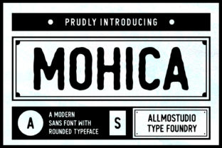 Mohica Font: A Bold and Elegant Choice for Craft Projects