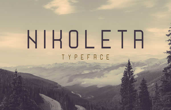 Nikoleta Font: A Modern Typeface for Small Business Branding
