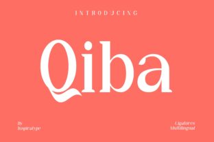 Qiba Font Review: A Charming Addition to Creative Branding
