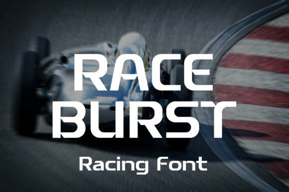 Raceburst Font: A High-Velocity Typeface for Bold Branding