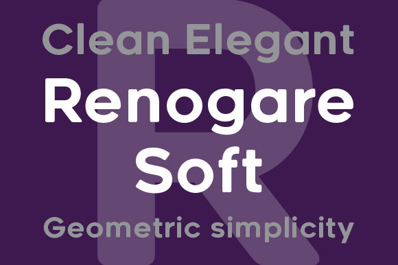 Renogare Soft: A Modern Typeface for Clean Web Design