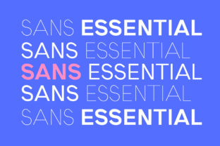 Sans Essential Font Review: A Playful Yet Professional Typeface