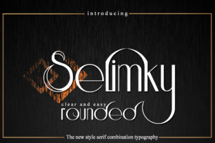 Selimky Font: A Luxurious Typeface for Handmade Creations