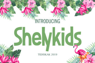 Shelykids Font: Whimsy Meets Clarity for Crafters and Creators