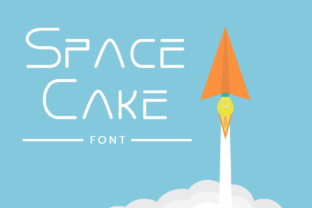 Space Cake: A Decorative Font for Editorial Design