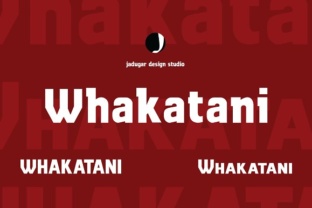 Whakatani Font: A Slab Serif for Strong Web Design