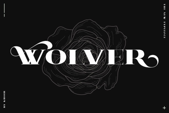 Wolver Font: A Darkly Elegant Typeface for Digital Design