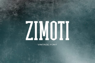 Zimoti: A Balanced Serif Font for Modern Branding